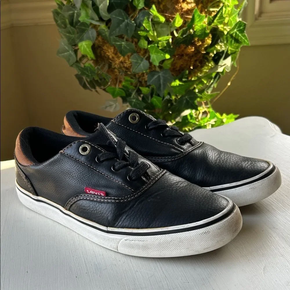 Levi's Black and Brown Men's Sneakers